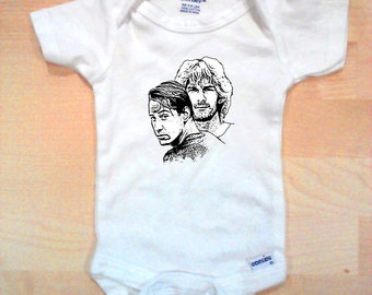 Point Break Swayze-Reeves Baby Creeper