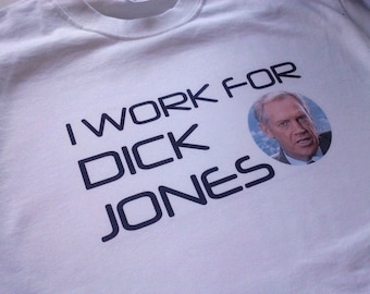 Robocop I Work For Dick Jones Mens T Shirt