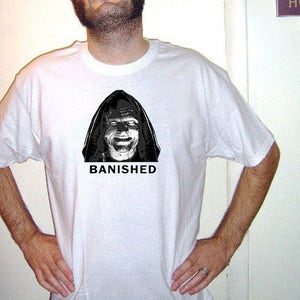 Banished T-Shirt Nightmare VHS Game image 4