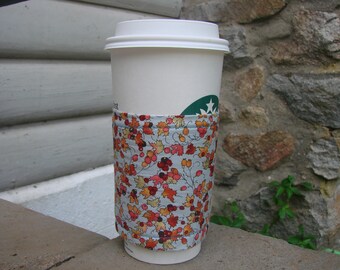 Leaves Coffee Cuff Fall Colors