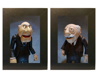 Muppets Framed Photo Set Statler and Waldorf Toys