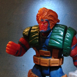 Vintage X-Men Grizzly Action Figure