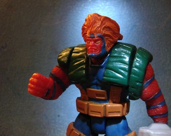 Vintage X-Men Grizzly Action Figure