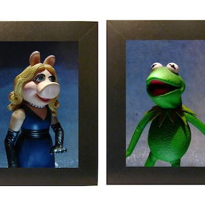 Muppets Framed Photo Set Miss Piggy and Kermit Toys
