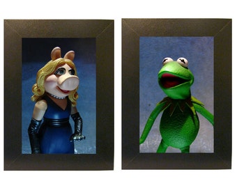 Muppets Framed Photo Set Miss Piggy and Kermit Toys