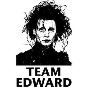 Team Edward Scissorhands T-shirt