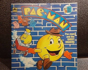 Vintage Pac-Man Picture Book