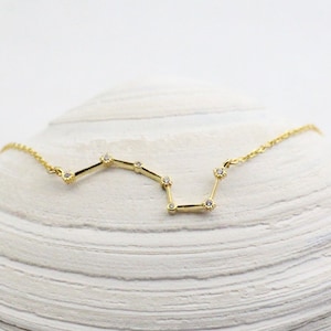 Scorpio Necklace, Zodiac Sign, Constellation Necklace, Star Sign, Astrology Jewelry, Signature Jewelry, Minimal Necklace