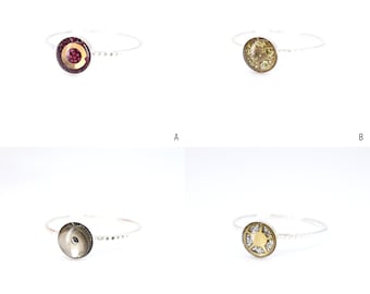 Handmade Steampunk Size 8 Ring, Vintage Watch Movements Ring, Watch Gears Ring, Unique Ring, Promise Ring, Gift For Her