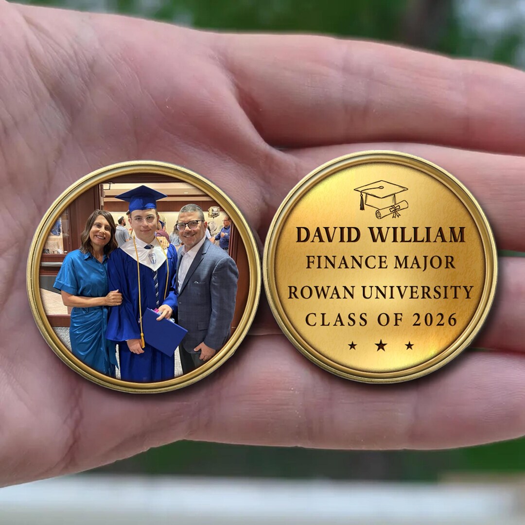 Program Completion Graduation Coin Graduation Metal Coin – Class of 2026 Keepsake Gift, Senior Graduation ...