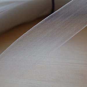 3cm horsehair braid white