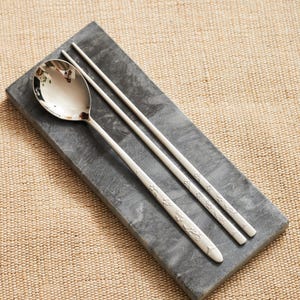 Koreanisches Besteckset - Kirschblüten