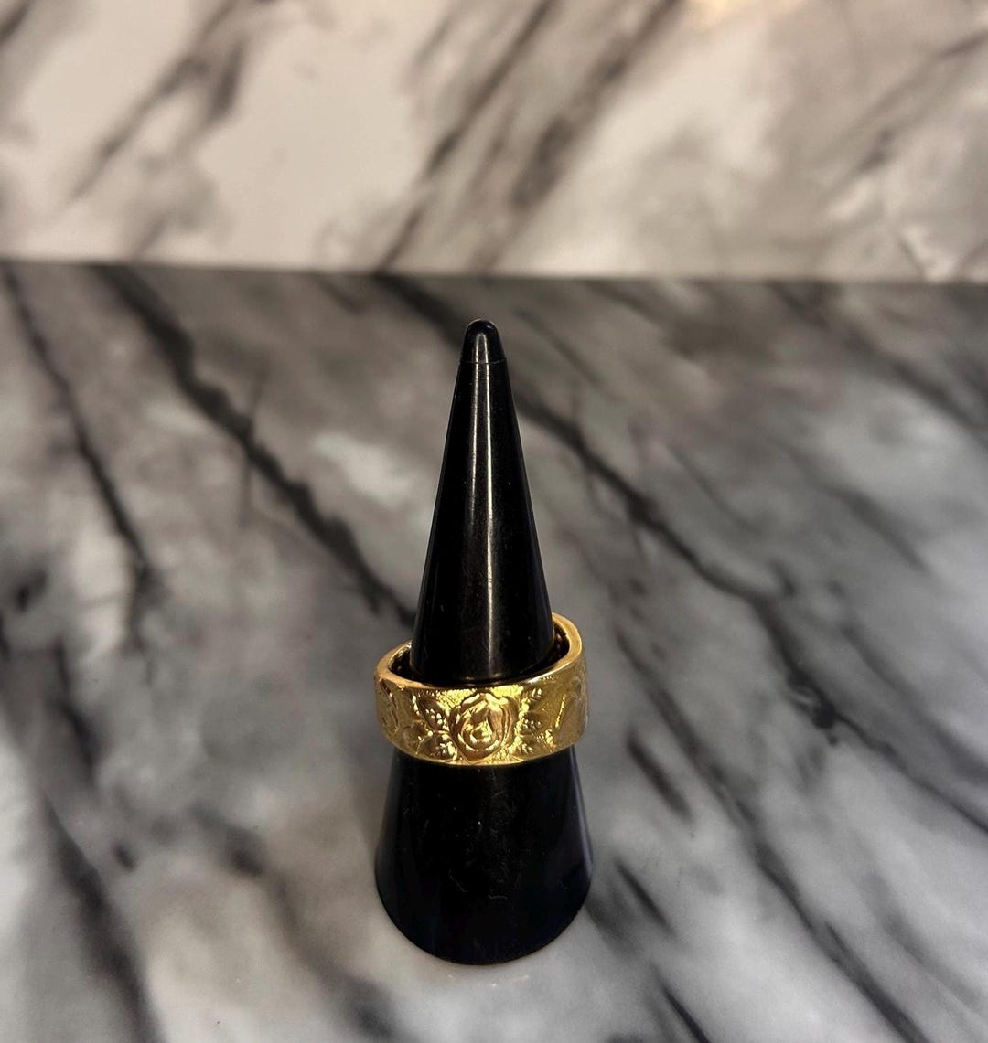 Handmade Gold Spoon Ring - Unique Vintage Inspiered Jewelry - Etsy