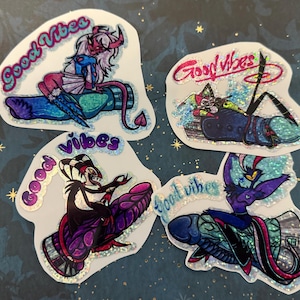 Good vibes 4pk sticker pack!