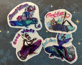 Good vibes 4pk sticker pack!