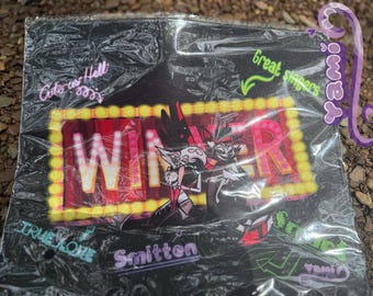 Winners Mousepad: Husk & Angeldust Design