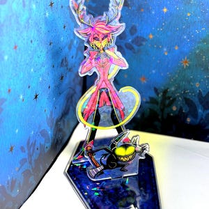 Alastor dual sided, 3pc standee