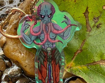 The emperor … double sided keychain