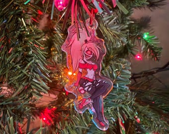 cherry Pinup keychain