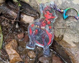 Chibi KarLach keychain