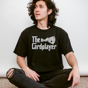 Le joueur de cartes - T-shirt drôle de joueur de casino, cadeau Texas Hold'em, t-shirt de paris Vegas