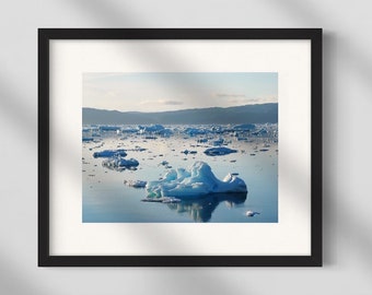 Iceberg Bay, Iceland - Digital Download