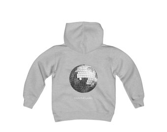 Grey Discobal Hoodie