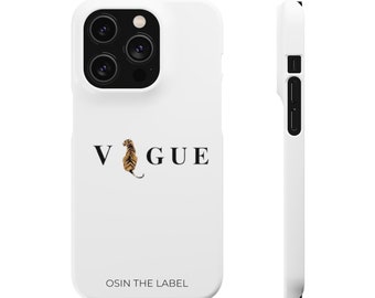 Tiger Vogue Phone Case