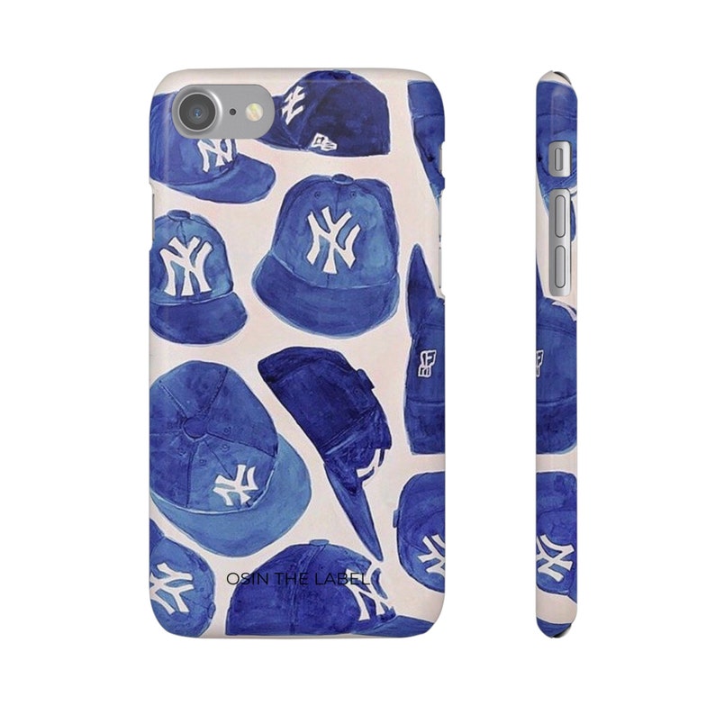 Blue NY Cap Phone Case afbeelding 8