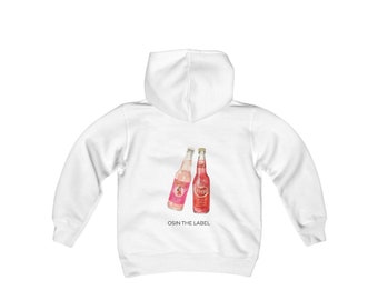 Pink Drinks Cheers Hoodie