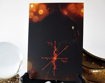 Pendulum Board featuring a Bewitching Black Cat