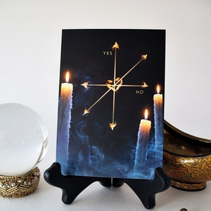 Pendulum Board featuring Glowing Candles