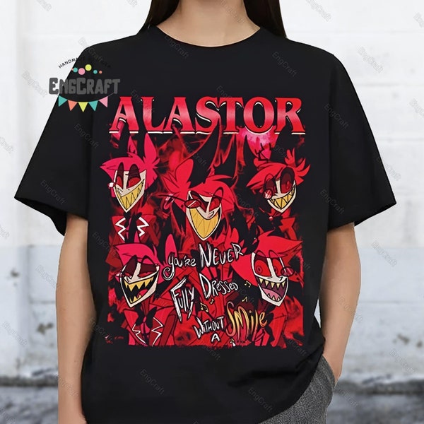 Hazbin Hotel Alastor Shirts – Etsy