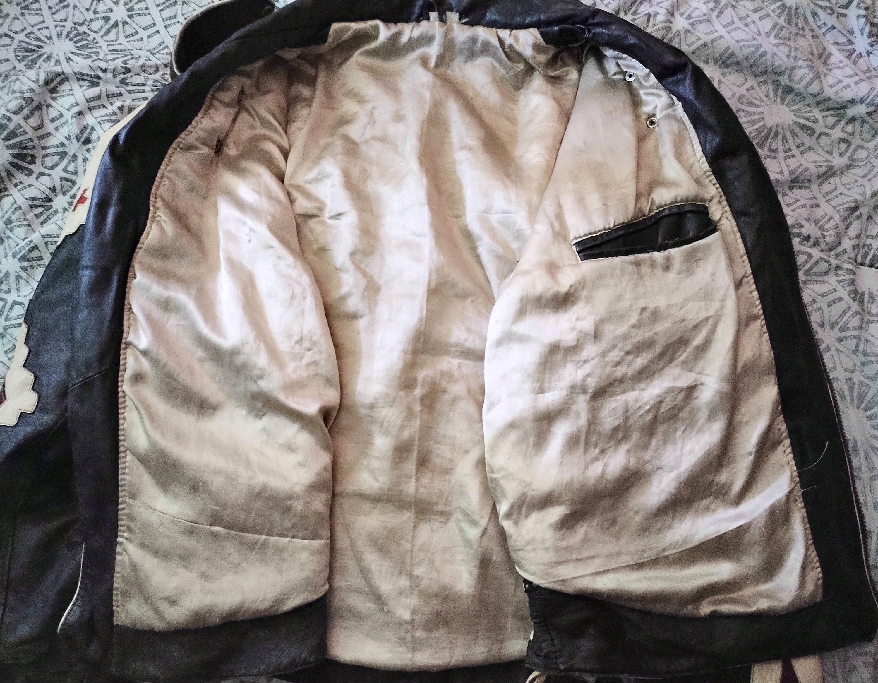 RARE Vintage Volcano 80's Leather Jacket Made by IRA Hoss - Etsy