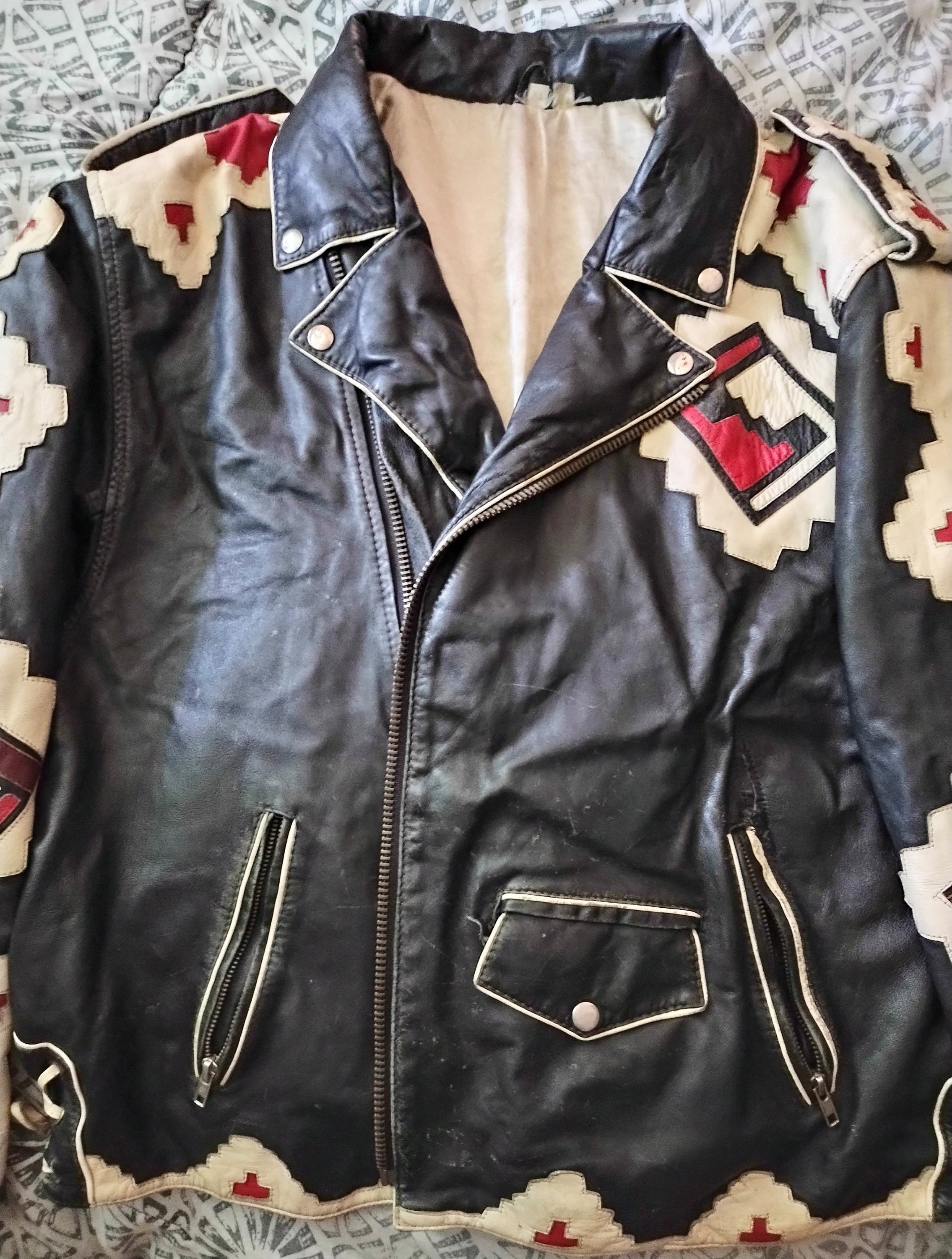 【 Vintage 80s Volcano Custom 】レザージャケット RARE Vintage Volcano 80's Leather Jacket Made by IRA Hoss