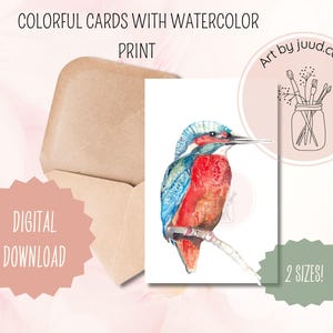 IJsvogel|  ijsvogel | Digitale download | Kunst van Juud Design | Snel en eenvoudig duurzaam | Eenmalige aankoop, levenslange toegang | POD | Doe-het-zelf