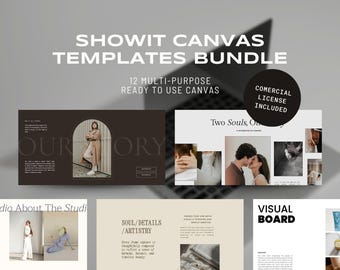 Showit Canvas Templates, 12 Premade Showit Sections, Showit Website Templates, Showit Design Kits, Showit Website Add-Ons, Showit Templates