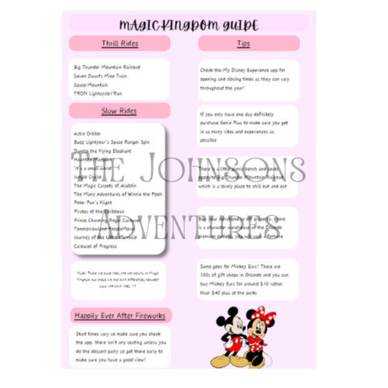 Orlando Digital Printable Trip Planner 76 Pages WDW, Universal Studios ...
