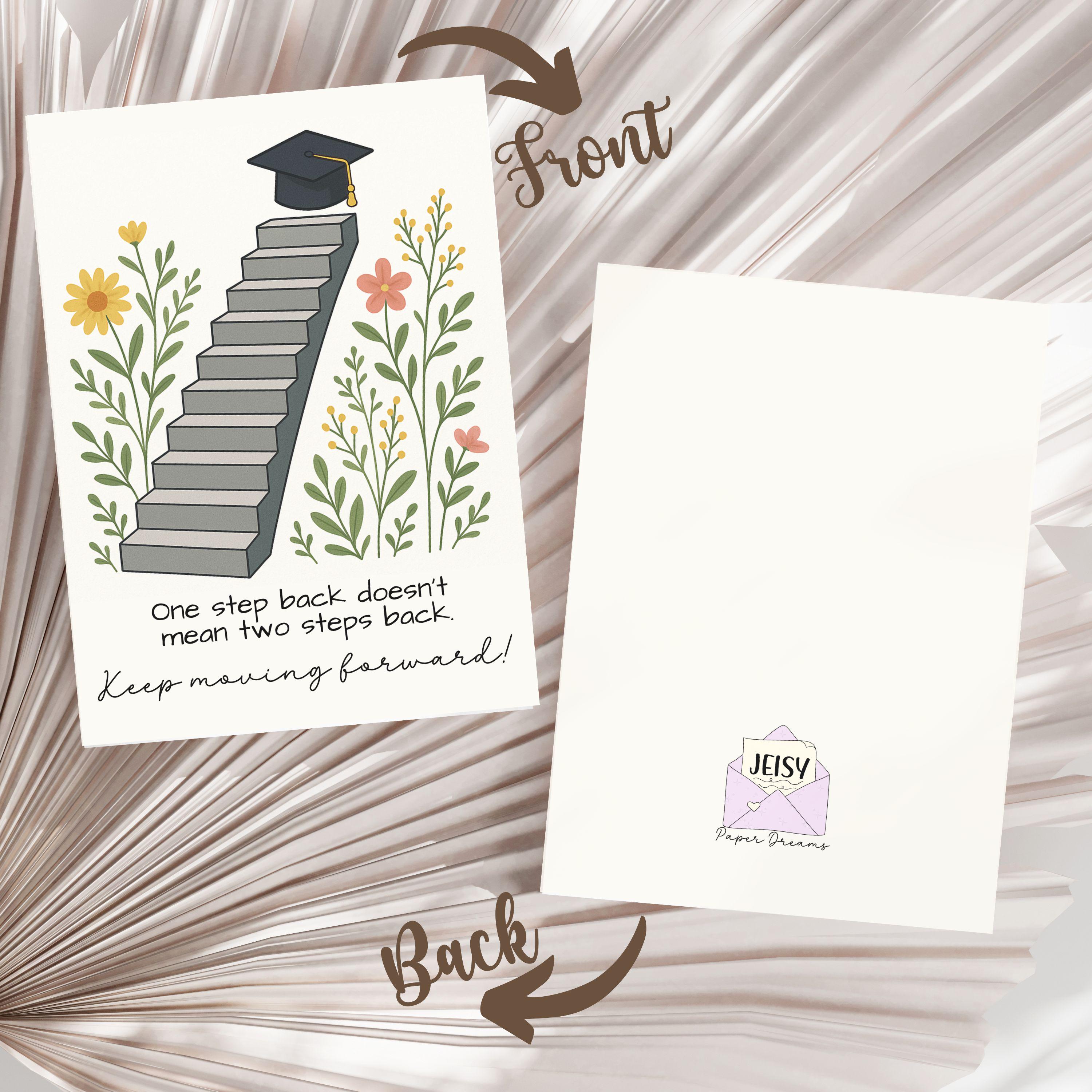 Non Graduation Image Non-graduate Graduation Card, Motivational Inspirational Graduation ...