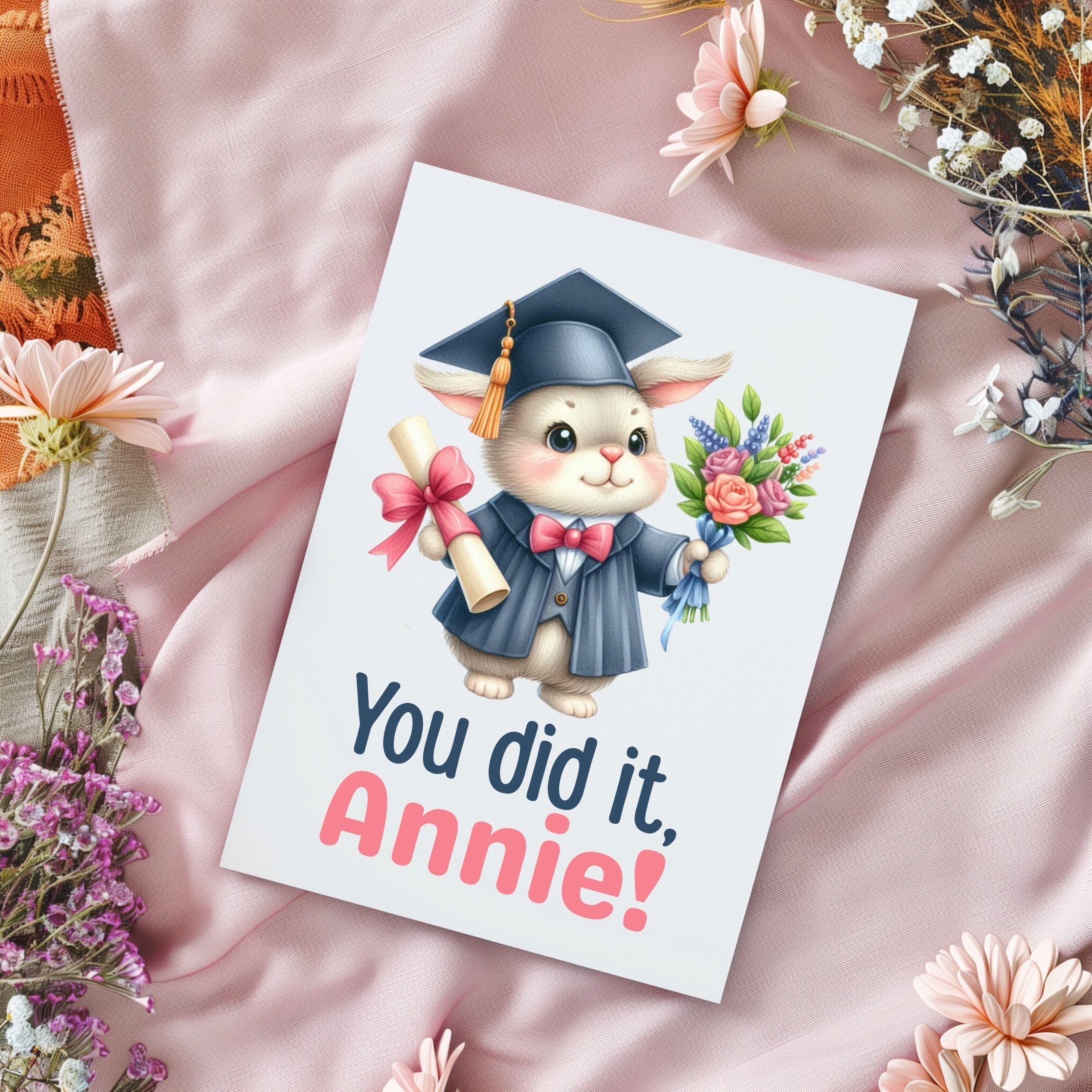 Custom You Did It Graduation Card, Kids Graduation Card, First Grade ...