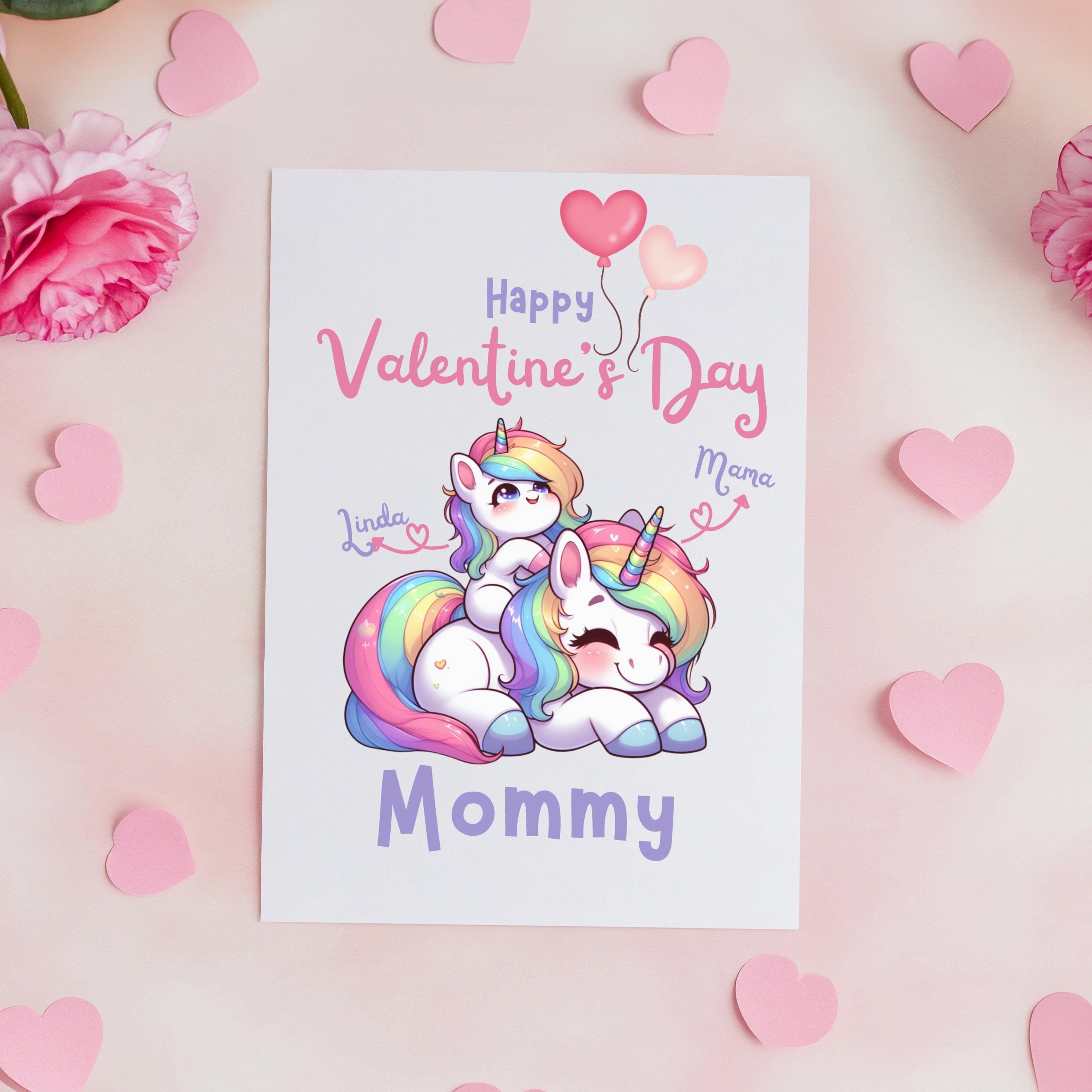 Biglietto Pop-up 3D Liif Con Unicorno Magico | 17,8x12,7 Cm Con Busta | Per Compleanno Ragazze, Festa Mamma, Laurea, San Valentino
