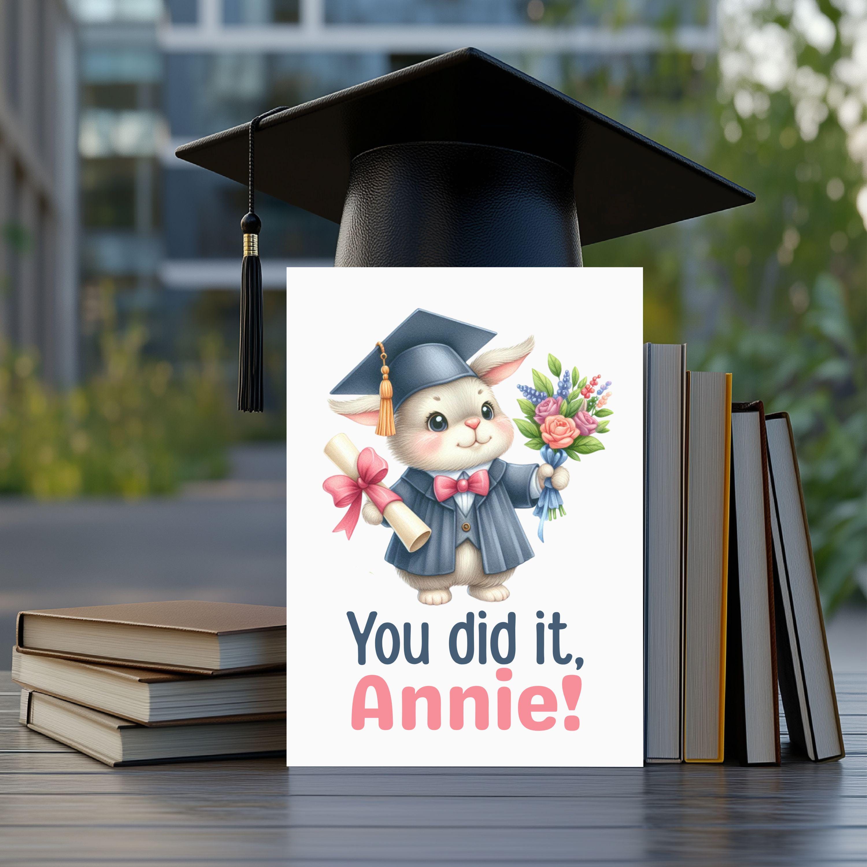 Congrats, you did it! Graduation card