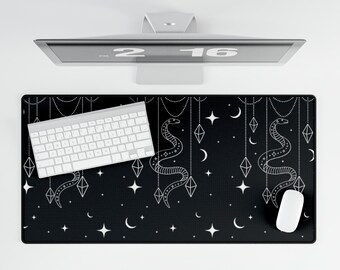 Charming dream snake DESK MATT black