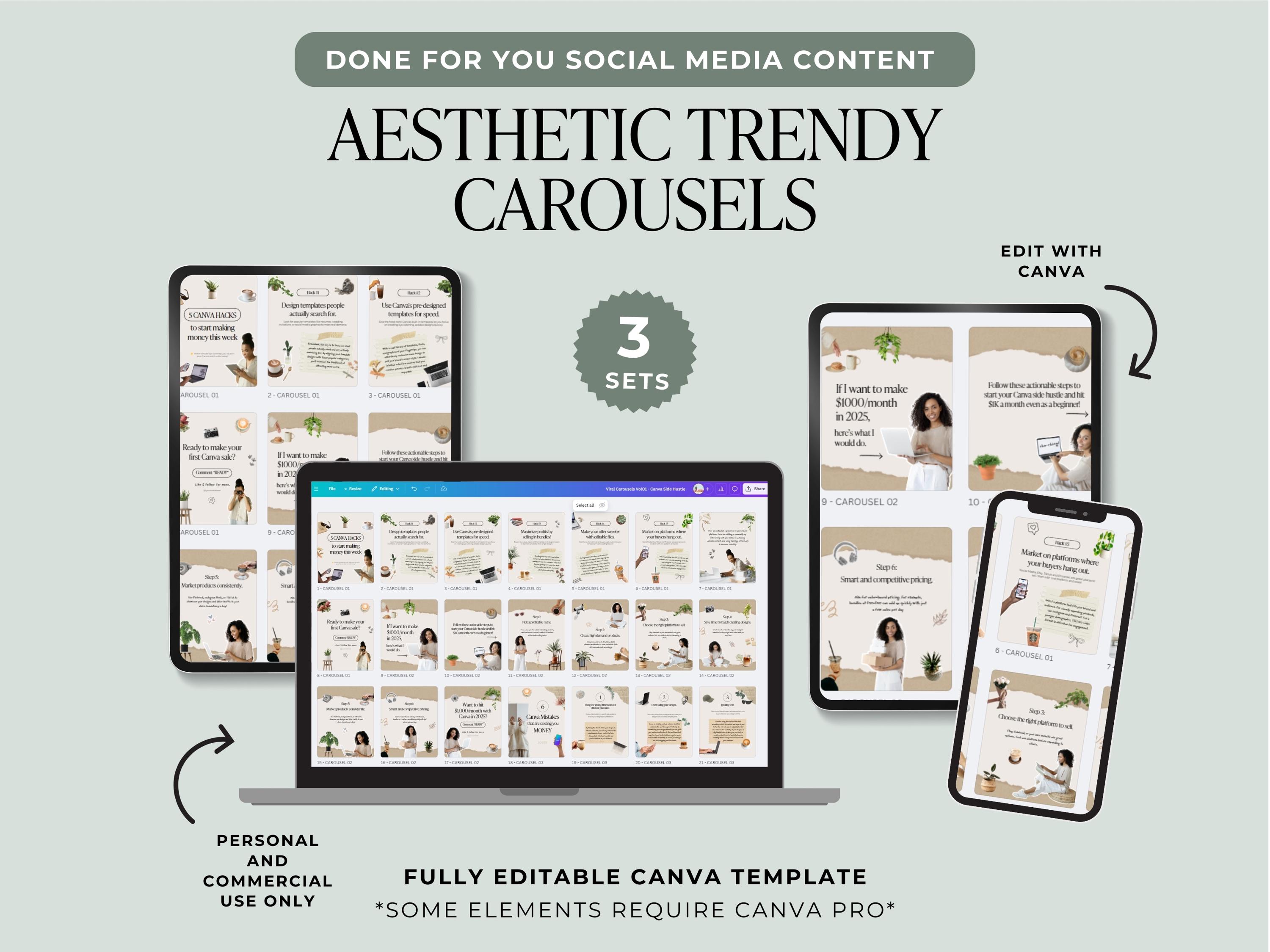 Trendy Carousel, Viral Social Media Posts, Aesthetic Instagram Content ...