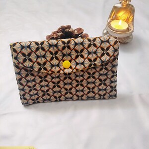 Pochette Tissu Multifonction – Fait Main, Idéale pour Oracles, Tarots, Pierres, Accessoires ou Essentiels du Quotidien