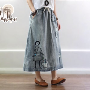 Women&#39;s Long Skirt | Stylish Bottom Clothing Apparel | Comfortable Outwear
