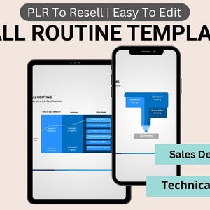 Call Tracker Template | Digital Call Routine Log | Editable PDF for Sales & Customer Service | Digital Call Routine Log