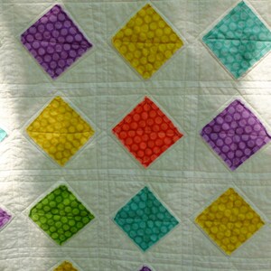 Quilt with Diamond Shapes by MadeMarion image 2