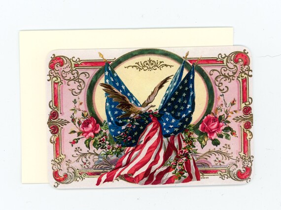 Vintage Style Cards French Cards Blank Cards Paris Cards Note Cards Flat Cards Bluebird Cards