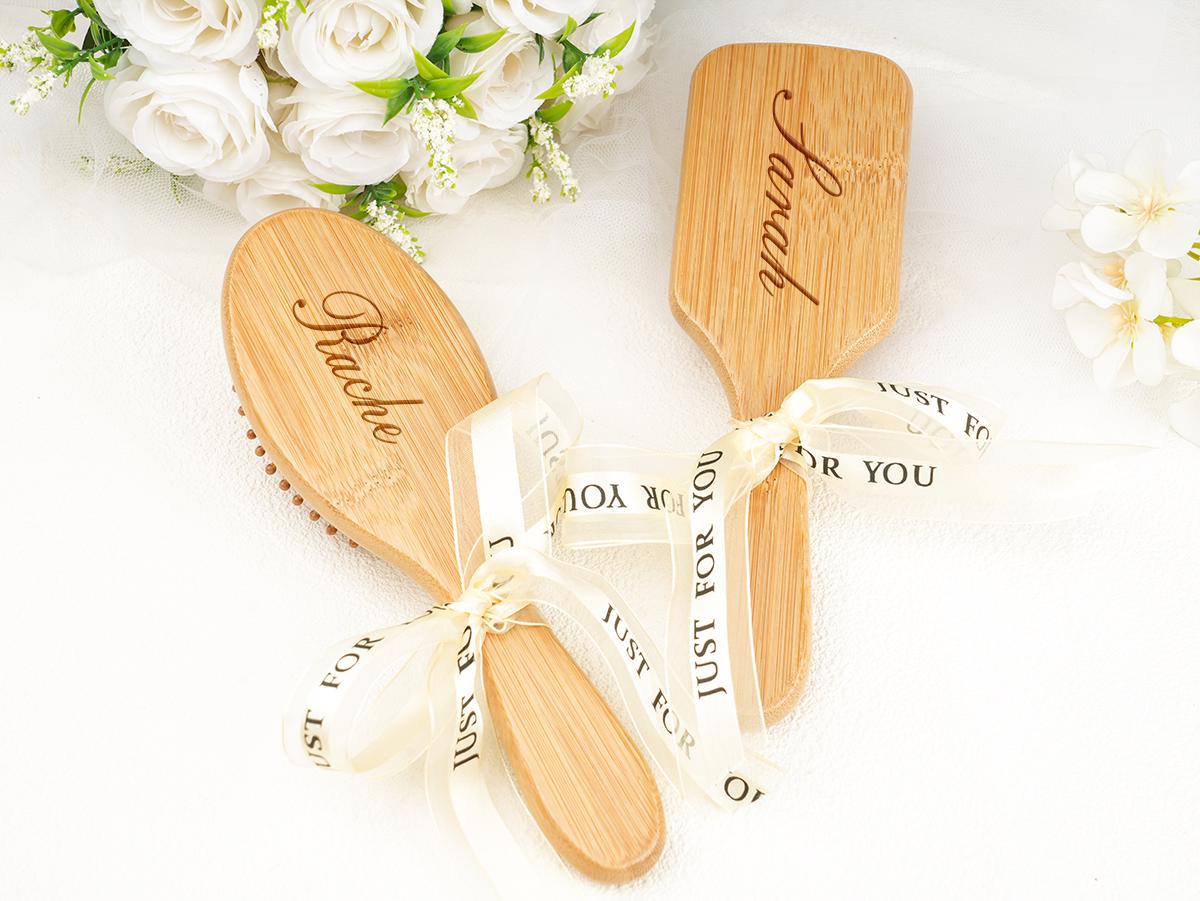 Personalized Bridesmaid wood Comb,Bridesmaid Name Wood Comb,Bridesmaid Proposal Gifts,Anniversary Gift, Wedding Party Gift